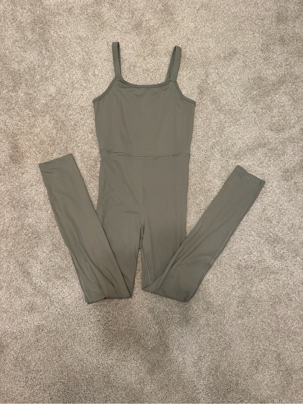 Wildflowers Olive Green Legging Jumpsuit